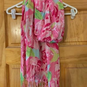 Lily Pulitzer scarf in first impressions
